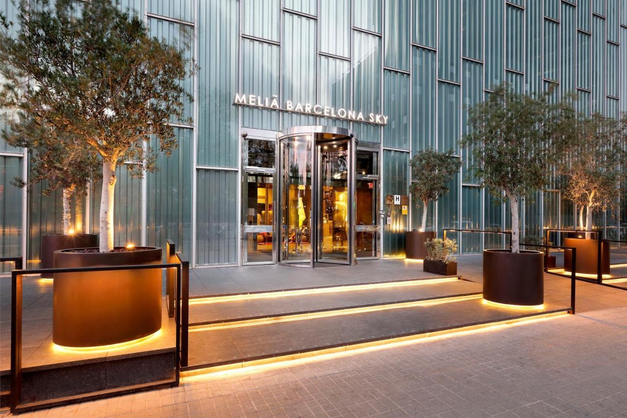 The Level At Melia Barcelona Sky Hotell Exteriör bild