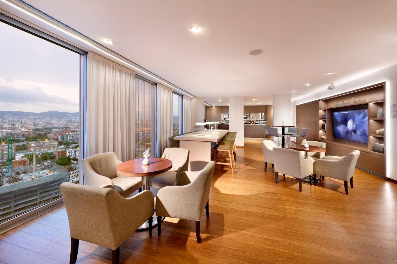 The Level At Melia Barcelona Sky Hotell Exteriör bild