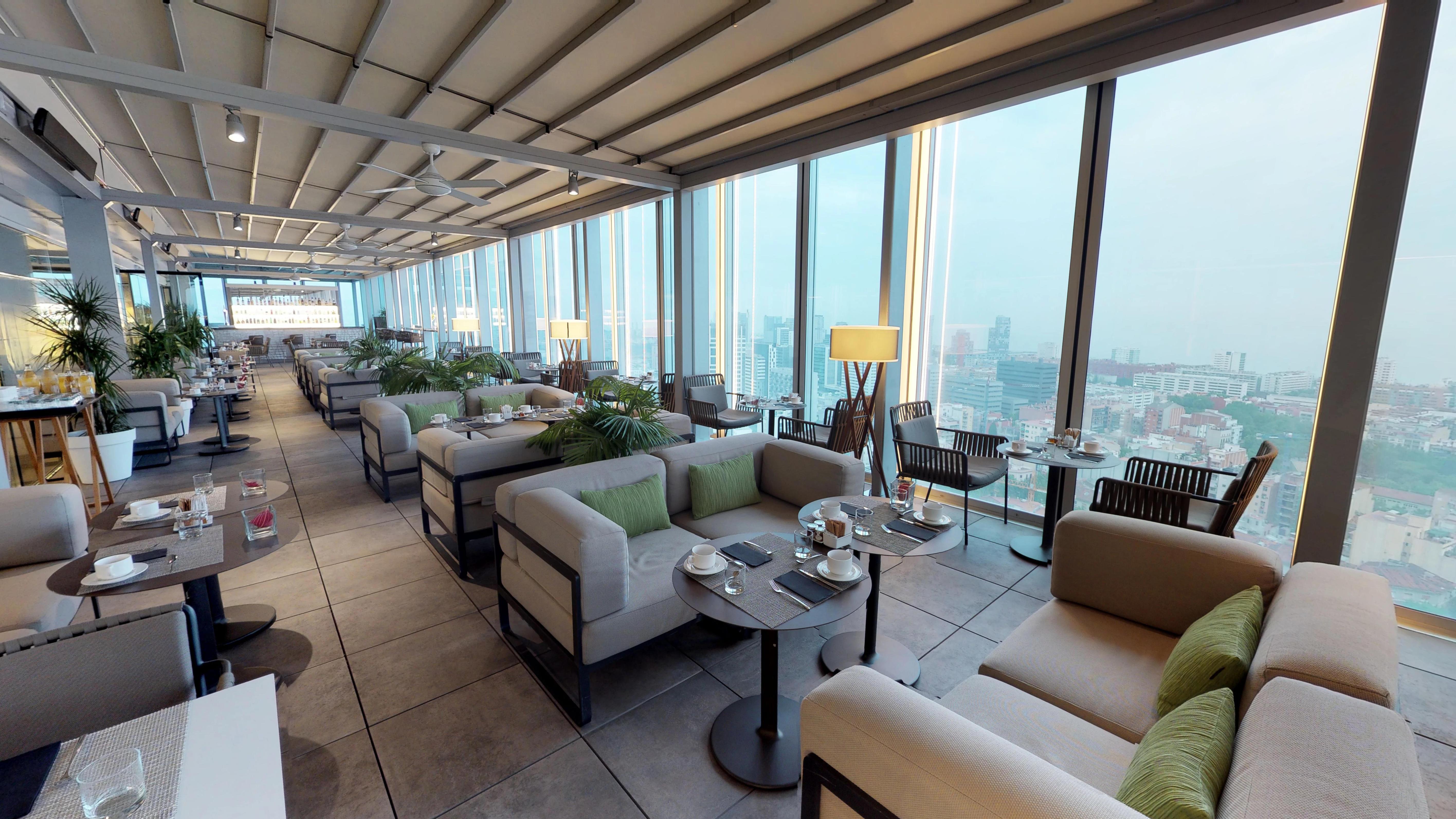The Level At Melia Barcelona Sky Hotell Exteriör bild