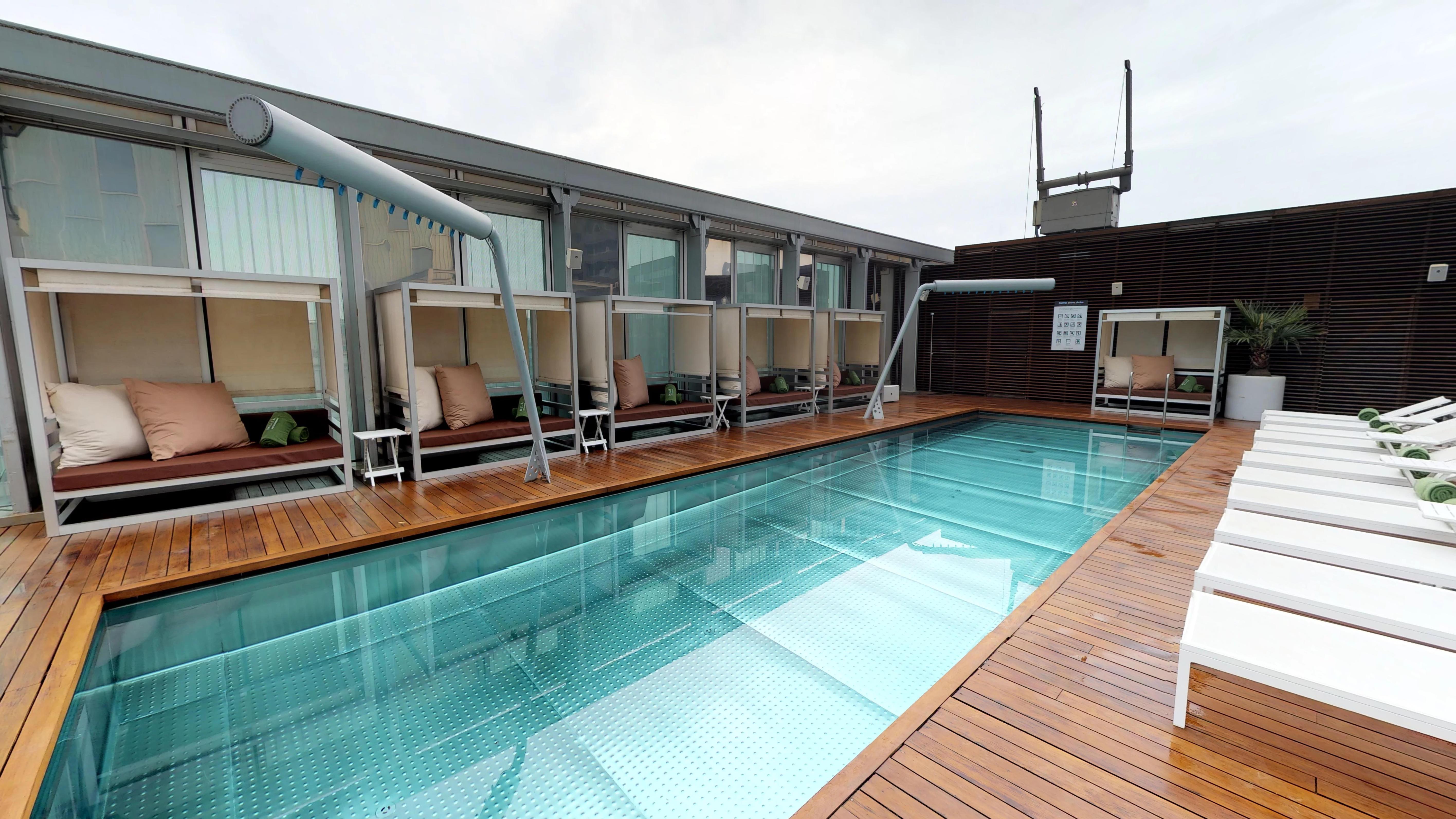 The Level At Melia Barcelona Sky Hotell Exteriör bild