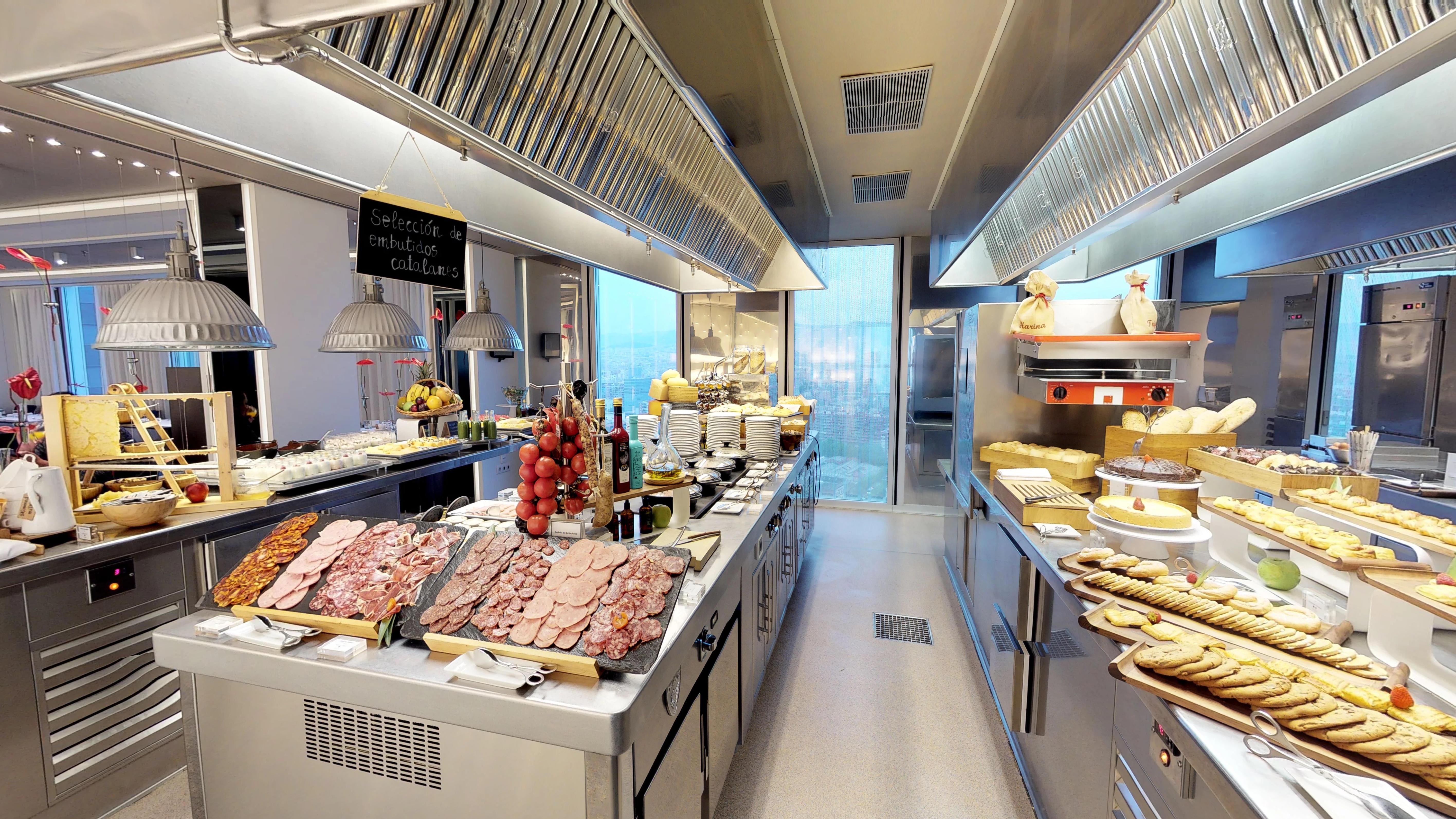 The Level At Melia Barcelona Sky Hotell Exteriör bild